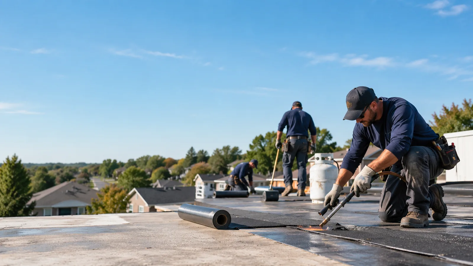 Flat Roof Leak Repair providers in Niantic, IL